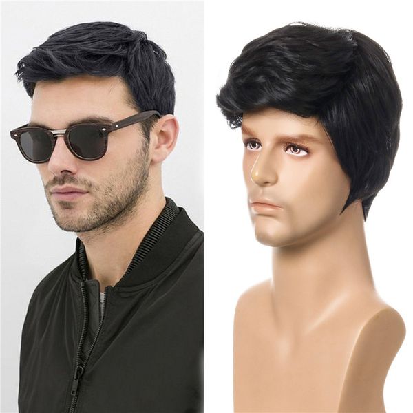 meshort black hair synthetic wigs for mens daily wig male curly natural hair heat resistant breathable
meshort black hair synthetic wigs for mens daily wig male curly natural hair heat resistant breathable