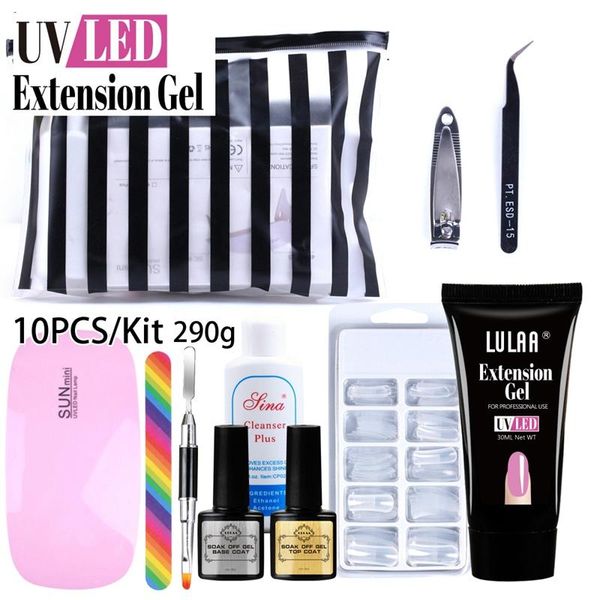 nail art kits pretty comy set gel polish kit soak off varnish for dryer machine tool