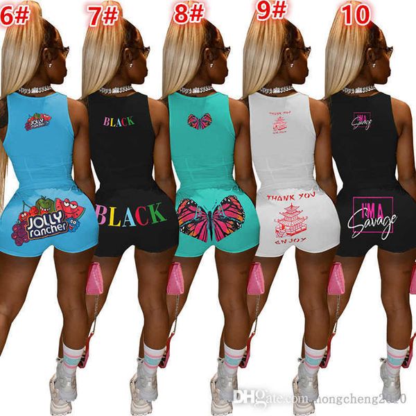 19 colors women summer tracksuits fashion letter printed two piece sets sports suit solid color vest and shorts yoga outfits plus size, Gray
19 colors women summer tracksuits fashion letter printed two piece sets sports suit solid color vest and shorts yoga outfits plus size, Gray