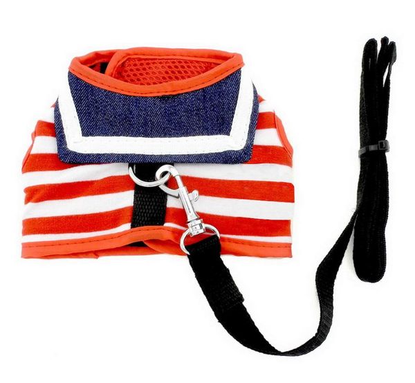 dog collars & leashes 2021 dogs cats striped sailor vest harness leash set mesh padded lead adjustable
dog collars & leashes 2021 dogs cats striped sailor vest harness leash set mesh padded lead adjustable