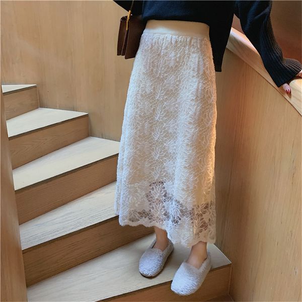 skirts women spring autumn elastic high waist fashion jacquard lace elegant long skirts womens maxi skirt, Black
skirts women spring autumn elastic high waist fashion jacquard lace elegant long skirts womens maxi skirt, Black