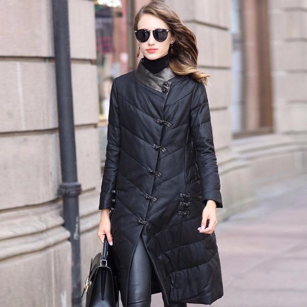 women's leather & faux vintage jacket women winter sheepskin genuine jackets 2021 womens down coat plus size chaqueta mujer s1232 yy496, Black
women's leather & faux vintage jacket women winter sheepskin genuine jackets 2021 womens down coat plus size chaqueta mujer s1232 yy496, Black