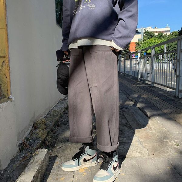 men's pants 2021 japanese style loose oversized straight wide-leg casual trousers all-match trend, handsome and comfortable ladies, Black
men's pants 2021 japanese style loose oversized straight wide-leg casual trousers all-match trend, handsome and comfortable ladies, Black