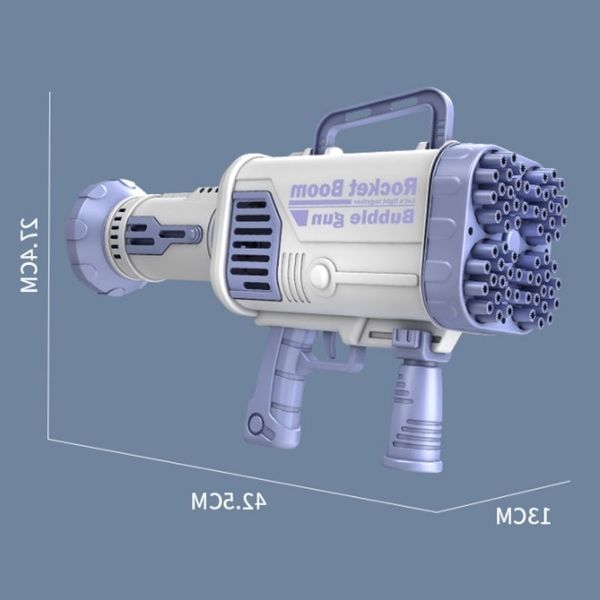 214444/64 holes electric gun with light gatling machine soap bubbles magic bubble blower gun outdoor toys for children
214444/64 holes electric gun with light gatling machine soap bubbles magic bubble blower gun outdoor toys for children