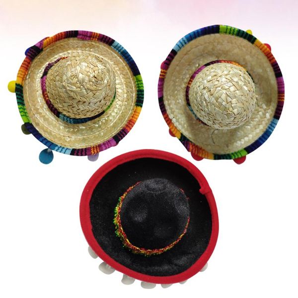 party hats 3pcs mexican hat hair hoops mini sombrero headbands festival headdress performance props favors
party hats 3pcs mexican hat hair hoops mini sombrero headbands festival headdress performance props favors
