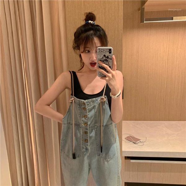 women's jeans school girls denim overalls retro fashion wash cropped jumpsuit for lady, Blue
women's jeans school girls denim overalls retro fashion wash cropped jumpsuit for lady, Blue