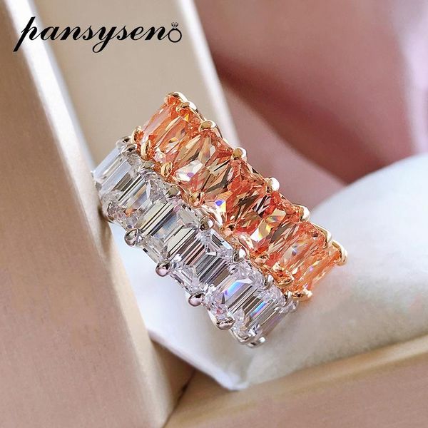 cluster rings pansysen 100% solid silver 925 jewelry simulated moissanite z for women wedding engagement ring fine wholesale, Golden;silver
cluster rings pansysen 100% solid silver 925 jewelry simulated moissanite z for women wedding engagement ring fine wholesale, Golden;silver