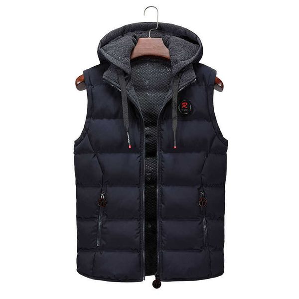brand vest mens winter casual outerwear warm hood jacket vest men sleeveless waterproof jackets parkas vests men 211019, Black;white
brand vest mens winter casual outerwear warm hood jacket vest men sleeveless waterproof jackets parkas vests men 211019, Black;white