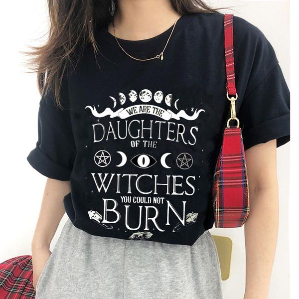 daughter witches burn tshirt for girl graphic t-shirts harajuku women gothic symbol printed tumblr hipster women's t-shirt, White
daughter witches burn tshirt for girl graphic t-shirts harajuku women gothic symbol printed tumblr hipster women's t-shirt, White
