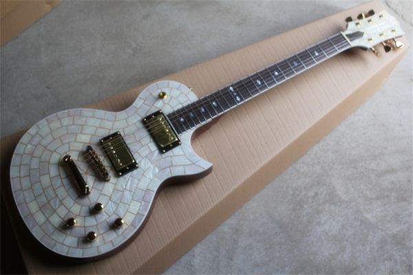 flyoung custom lp electric guitar shell inlaid body and head with high cost performance
flyoung custom lp electric guitar shell inlaid body and head with high cost performance
