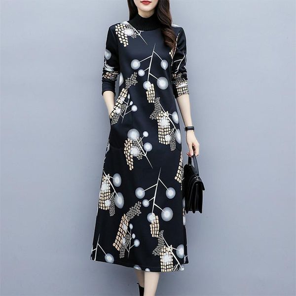 casual dresses women 2021 autumn winter retro dress elegant thick ladies long sleeve plus size vestido 9067#cgw./, Black;gray
casual dresses women 2021 autumn winter retro dress elegant thick ladies long sleeve plus size vestido 9067#cgw./, Black;gray