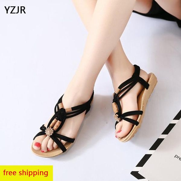 slippers yzjr casual sandals fashion women's flat buckle with shoes low open toe large size women, Black
slippers yzjr casual sandals fashion women's flat buckle with shoes low open toe large size women, Black