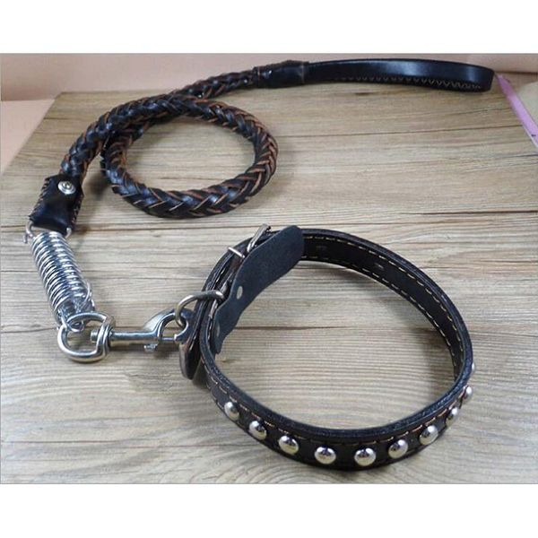 dog collars & leashes pet collar real cowhide strong safety chain traction rope pets medium large dogs supplies
dog collars & leashes pet collar real cowhide strong safety chain traction rope pets medium large dogs supplies