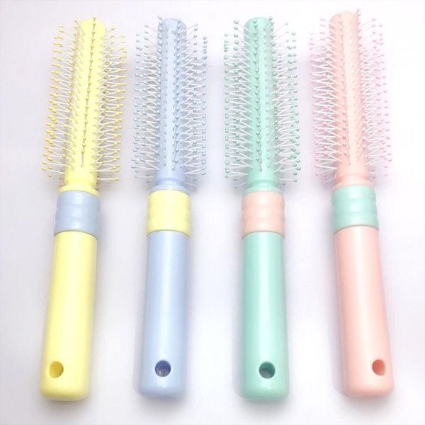 hair brushes comb female hairdressing, curling comb, inner button, dryer, styling, rolling student, lovely blowing, cylinder, Silver
hair brushes comb female hairdressing, curling comb, inner button, dryer, styling, rolling student, lovely blowing, cylinder, Silver
