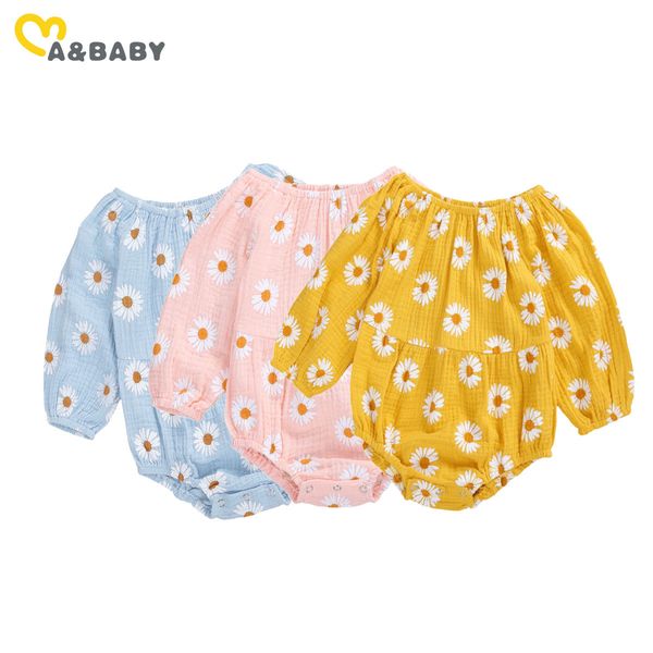 0-24m flower born infant baby girl romper long sleeve floral jumpsuit autumn spring clothes costumes 210515, Blue
0-24m flower born infant baby girl romper long sleeve floral jumpsuit autumn spring clothes costumes 210515, Blue