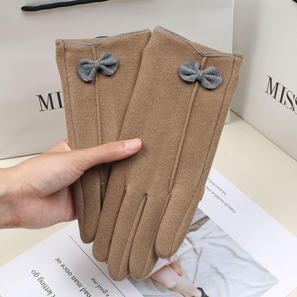 sports gloves outdoor windproof women elegant five-finger ladies winter warm plush touch screen mittens, Black
sports gloves outdoor windproof women elegant five-finger ladies winter warm plush touch screen mittens, Black