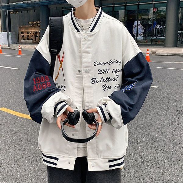 women's jackets men's baseball suit, multifunctional jacket, embroidered letters, autumn trend, korean leisure style, hip hop, Black;brown
women's jackets men's baseball suit, multifunctional jacket, embroidered letters, autumn trend, korean leisure style, hip hop, Black;brown