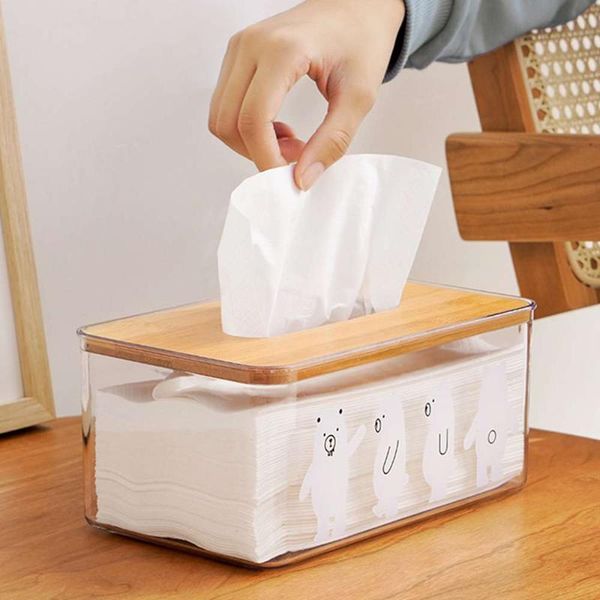 tissue boxes & napkins sleek and elegant design modern transparent rectangular bamboo facial tissues dispenser box holder 18x11.7x9.5cm
tissue boxes & napkins sleek and elegant design modern transparent rectangular bamboo facial tissues dispenser box holder 18x11.7x9.5cm