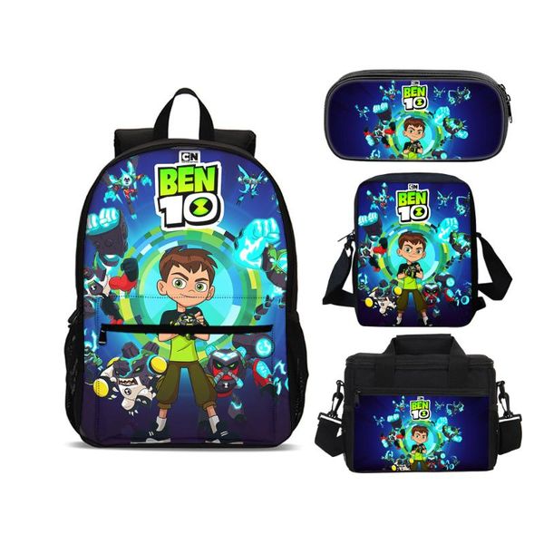 backpack defenders of the earth ben10 schoolbag travel lunch bag shoulder bags pencil case set gift for kids students
backpack defenders of the earth ben10 schoolbag travel lunch bag shoulder bags pencil case set gift for kids students