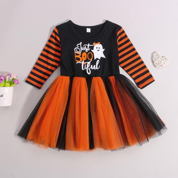 girl's dresses kids dress, girls halloween letter ghost print o-neck long sleeve for summer fall, orange, 2-7 years, Red;yellow
girl's dresses kids dress, girls halloween letter ghost print o-neck long sleeve for summer fall, orange, 2-7 years, Red;yellow