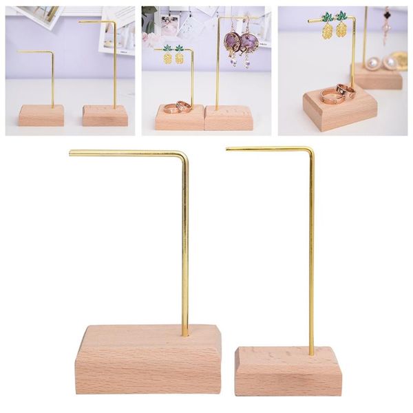 hooks & rails wooden base metal earring display stand holder ear clip stud jewelry organizer rings necklace
hooks & rails wooden base metal earring display stand holder ear clip stud jewelry organizer rings necklace