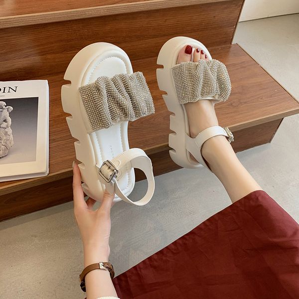 summer sandals women 2021 casual shoes fashion buckle open toe ladies sandal sport beach sandalias mujer platform sandals woman, Black
summer sandals women 2021 casual shoes fashion buckle open toe ladies sandal sport beach sandalias mujer platform sandals woman, Black