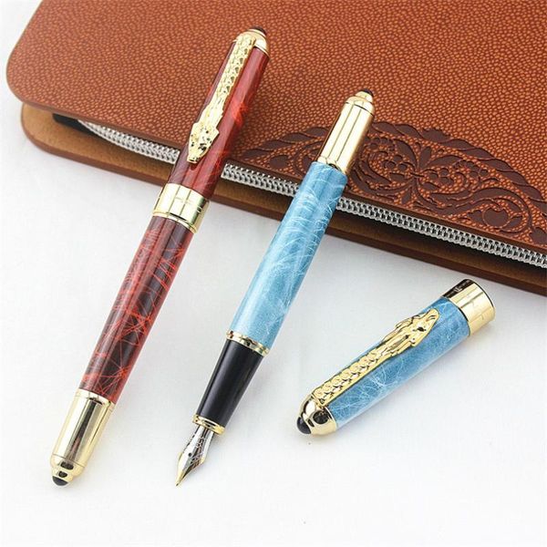 iraurita fountain pen full metal golden clip jinhao dragon luxury pens gift caneta stationery office school supplie
iraurita fountain pen full metal golden clip jinhao dragon luxury pens gift caneta stationery office school supplie