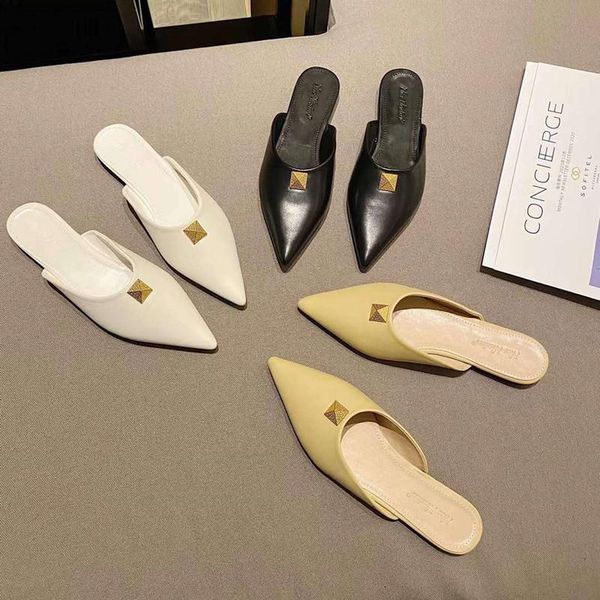 bailamos 2021 women summer slippers mules ladies shoe low heels flat casual shoes black white yellow woman flip flops
bailamos 2021 women summer slippers mules ladies shoe low heels flat casual shoes black white yellow woman flip flops