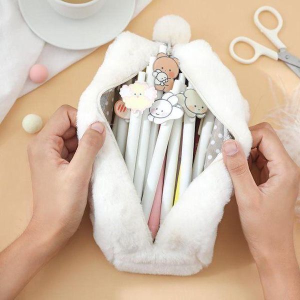 pencil bags japanese style simple case school stationery storage bag kawaii solid color holder gifts for kid pen
pencil bags japanese style simple case school stationery storage bag kawaii solid color holder gifts for kid pen
