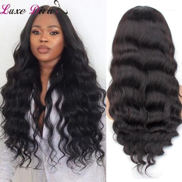 loose wave human hair lace wig wigs pre plucked luxediva brazilian remy 4x4 closure for women1, Black;brown
loose wave human hair lace wig wigs pre plucked luxediva brazilian remy 4x4 closure for women1, Black;brown