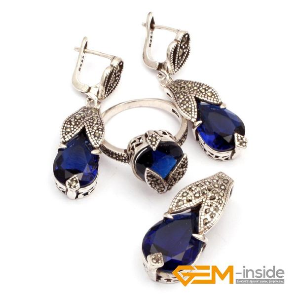 earrings & necklace blue crystal antique tibetan silver ring pendant jewelry sets for party women fashion christmas birthday present gift
earrings & necklace blue crystal antique tibetan silver ring pendant jewelry sets for party women fashion christmas birthday present gift