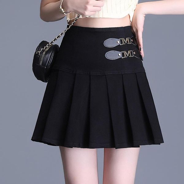 skirts 2021 spring summer high waist slimming black pleated skirt casual all-match women a-line mini short
skirts 2021 spring summer high waist slimming black pleated skirt casual all-match women a-line mini short