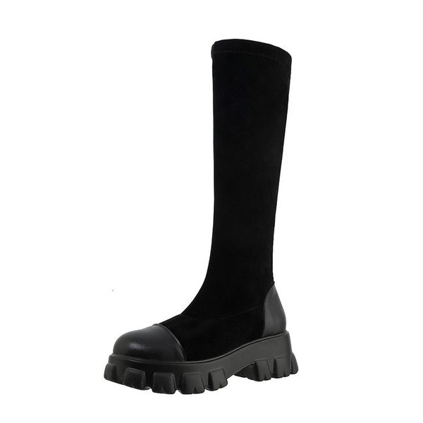 asumer size big 46 square jump women's plutonium toe round foot winter shoes ladies stretcher boots, Black
asumer size big 46 square jump women's plutonium toe round foot winter shoes ladies stretcher boots, Black