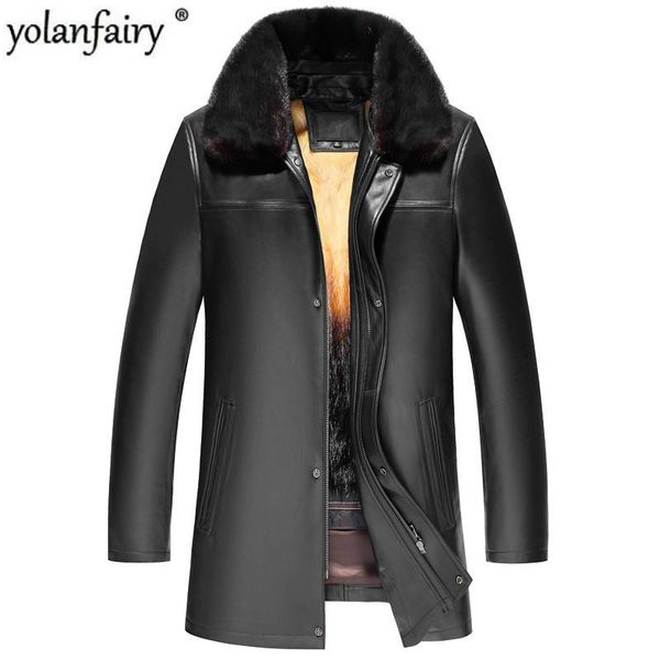 men's leather & faux jacket winter men real sheepskin coat for natural gold warm jackets plus size lsy088389 my1648, Black
men's leather & faux jacket winter men real sheepskin coat for natural gold warm jackets plus size lsy088389 my1648, Black