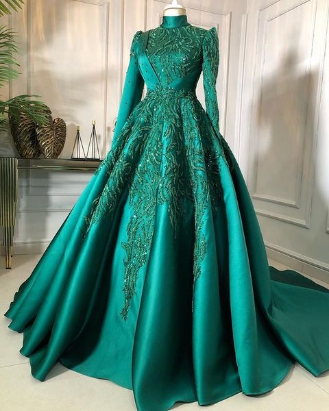 2022 plus size arabic aso ebi hunter green luxurious muslim prom dresses beaded lace evening formal party second reception gowns dress zj401, Black
2022 plus size arabic aso ebi hunter green luxurious muslim prom dresses beaded lace evening formal party second reception gowns dress zj401, Black