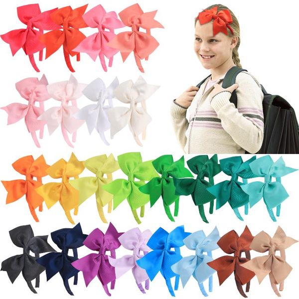 hair accessories xima 5inch grosgrain ribbon bows hairband for girls headbands children hairbands party, Slivery;white
hair accessories xima 5inch grosgrain ribbon bows hairband for girls headbands children hairbands party, Slivery;white