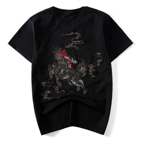 men's t-shirts shirs arrival chinese half embroidered fa coon shor sleeve male knied o-neck animal brand clohing shir men 3zsu, White;black
men's t-shirts shirs arrival chinese half embroidered fa coon shor sleeve male knied o-neck animal brand clohing shir men 3zsu, White;black