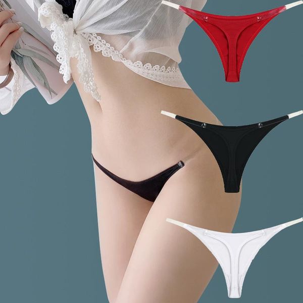 invisible ribbon thong women's underwear low waist breathable ice feeling pure cotton color panties, Black;pink
invisible ribbon thong women's underwear low waist breathable ice feeling pure cotton color panties, Black;pink