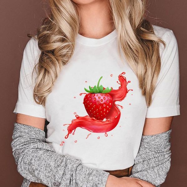 women's t-shirt women strawberry summer fruit 90s short sleeve fashion graphic female clothes cartoon lady tees tshirt print, White
women's t-shirt women strawberry summer fruit 90s short sleeve fashion graphic female clothes cartoon lady tees tshirt print, White