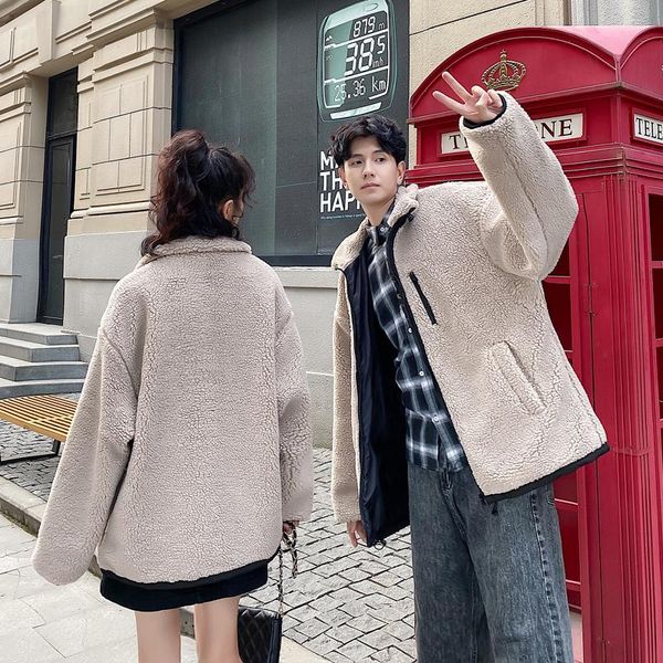 women's jackets real lovers wear cotton-padded clothes couples clothing, Black;brown
women's jackets real lovers wear cotton-padded clothes couples clothing, Black;brown