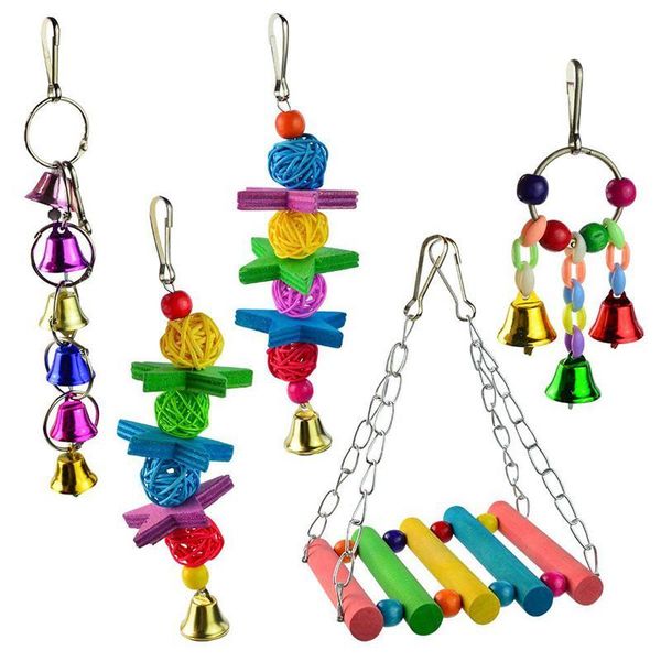 other bird supplies swings, 5pcs pet parrot hanging toy bell, wooden budgie hammock swing for small conures, parrots,
other bird supplies swings, 5pcs pet parrot hanging toy bell, wooden budgie hammock swing for small conures, parrots,