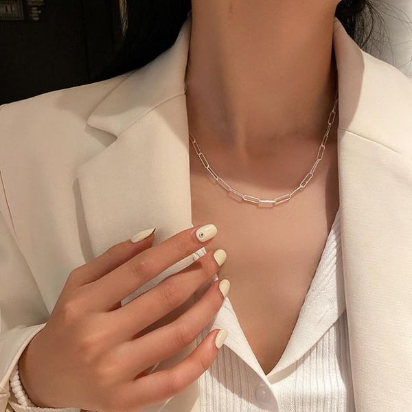 chains metalchain necklace women pendant aesthetic korean fashion now 2021 vintage classic casual simplicity female, Silver
chains metalchain necklace women pendant aesthetic korean fashion now 2021 vintage classic casual simplicity female, Silver