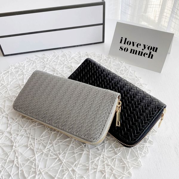 2021 fashion style men women purses single zipper leather wallets card bag ladies business long wallet purse, Red;black
2021 fashion style men women purses single zipper leather wallets card bag ladies business long wallet purse, Red;black