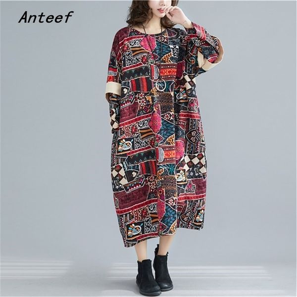 long sleeve plus size cotton linen vintage floral women causal loose spring autumn elegant dress clothes ladies dresses 210517, Black;gray
long sleeve plus size cotton linen vintage floral women causal loose spring autumn elegant dress clothes ladies dresses 210517, Black;gray