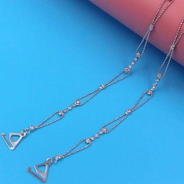 chains women adjustable bra holder anti skid strap rhinestone beaded butterfly shoulder chain fashion wedding bridal jewelry, Silver
chains women adjustable bra holder anti skid strap rhinestone beaded butterfly shoulder chain fashion wedding bridal jewelry, Silver