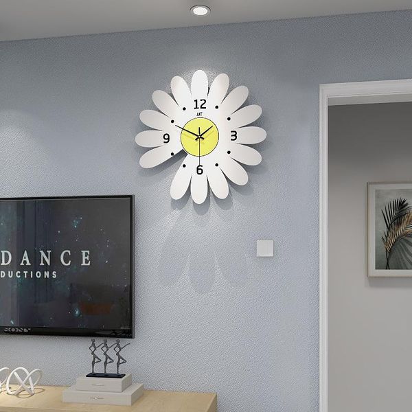 wall clocks little daisy net red clock creative simple home european style living room corridor decoration personality
wall clocks little daisy net red clock creative simple home european style living room corridor decoration personality