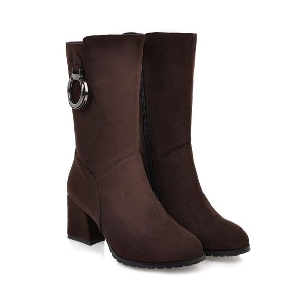 boots big size suede women shoes ankle for ladies woman winter, Black 
boots big size suede women shoes ankle for ladies woman winter, Black