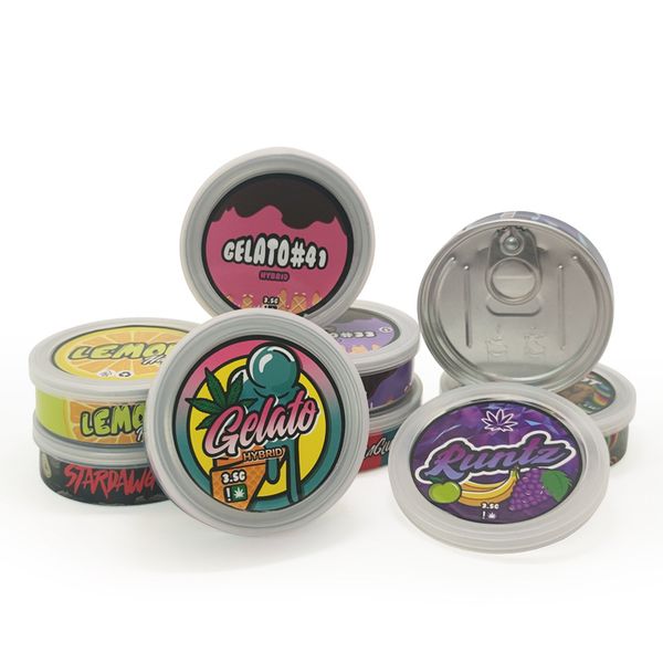 3.5g tin cans empty smartbud press sealed can container box ring pull with lid cover packing for dry herb pressed
3.5g tin cans empty smartbud press sealed can container box ring pull with lid cover packing for dry herb pressed