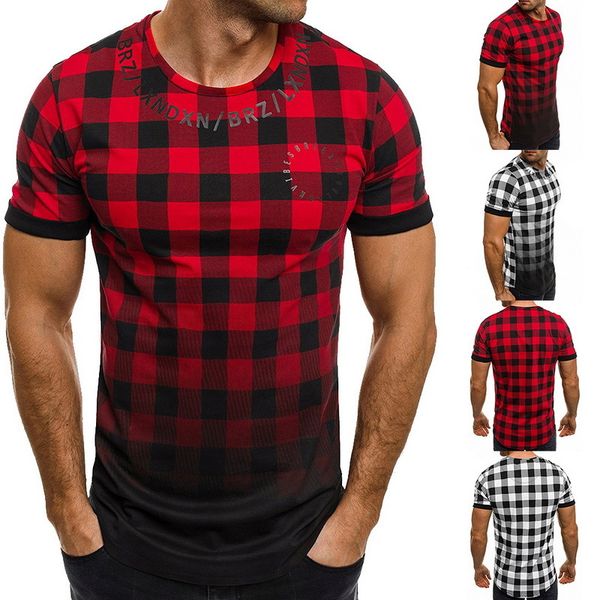 zng mens summer plaid patchwork t short sleeve gradient color muscle basic hip fashion tee shirt 2021, Black;gray
zng mens summer plaid patchwork t short sleeve gradient color muscle basic hip fashion tee shirt 2021, Black;gray