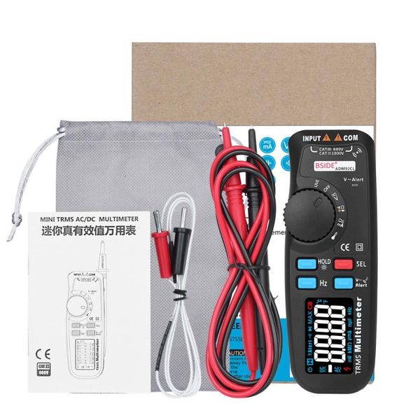 multimeters bside adm92cl true rms digital multimeter color display auto range 6000 trms tester multifunction
multimeters bside adm92cl true rms digital multimeter color display auto range 6000 trms tester multifunction